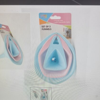 Tragte sæt 3 på kort