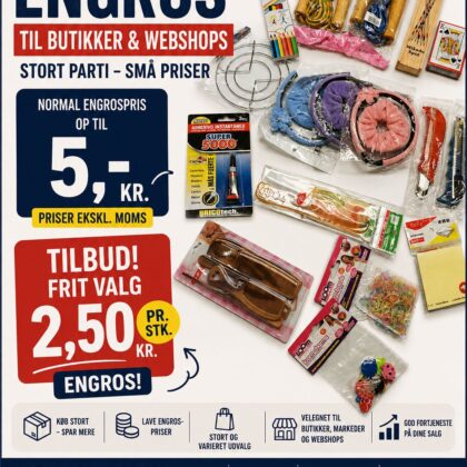 Måned Tilbud  eller så længe lager haves